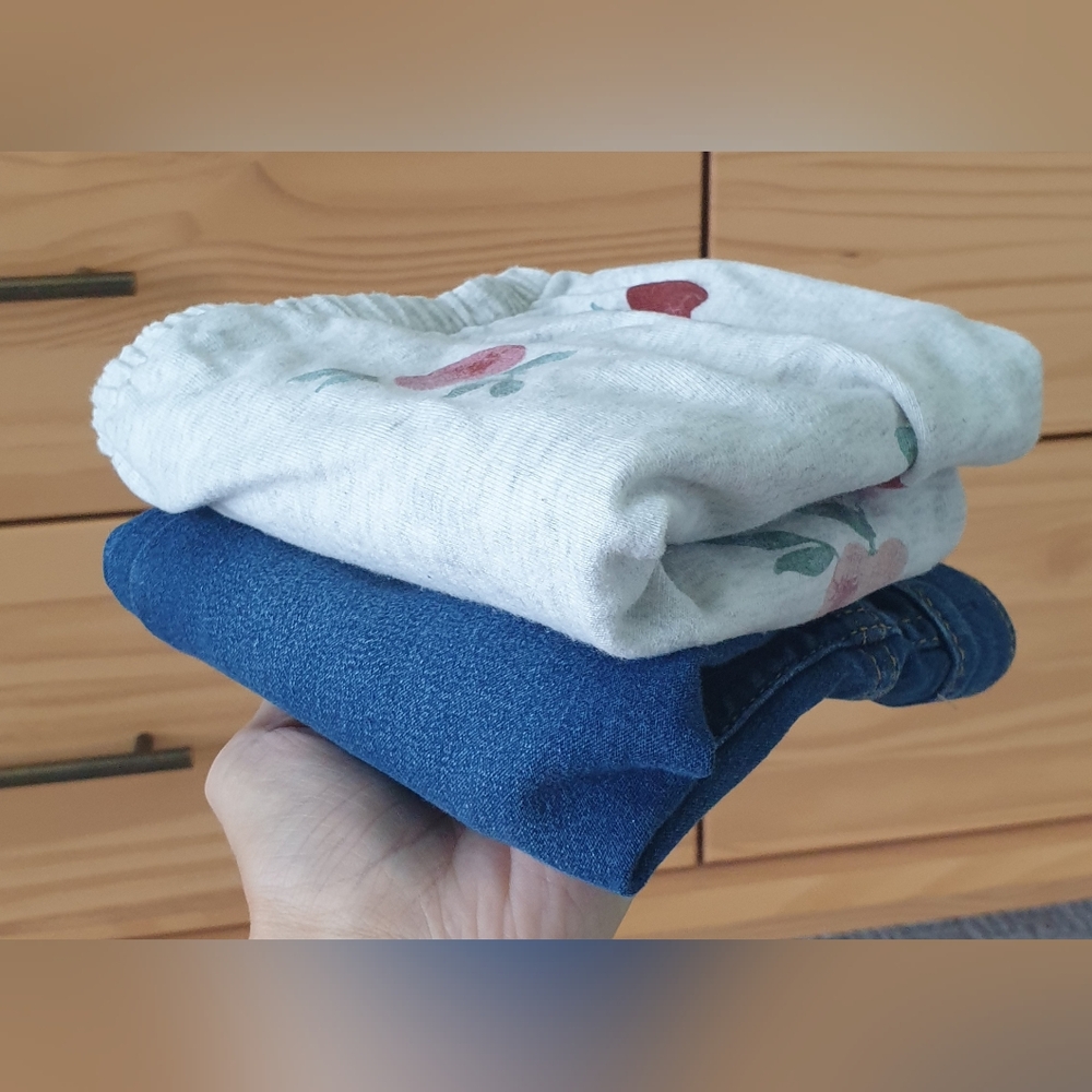 Levi's Jeggings And Carter's Sweater Sweatshirt. Size 3T. Kids Girl.